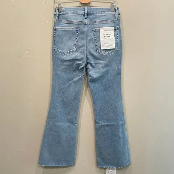 NWT Frame Le Easy High Rise Flare Leg Jeans - Size: 30